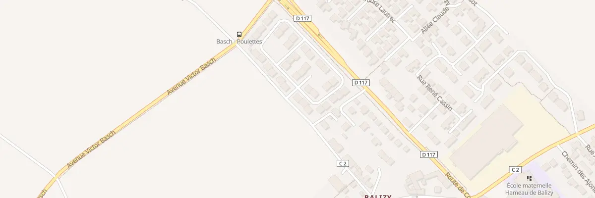 Plan du 16 Rue des Poulettes à Longjumeau