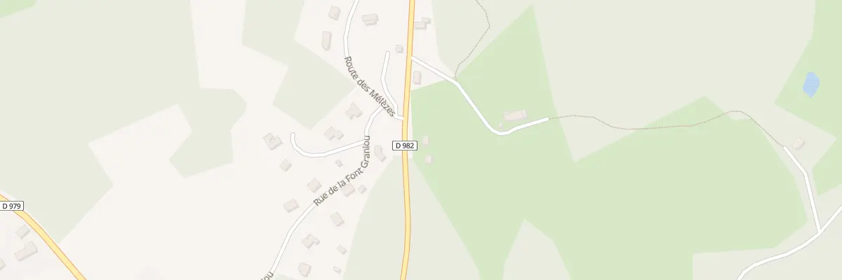Plan du 5017 Le Bos à Mestes