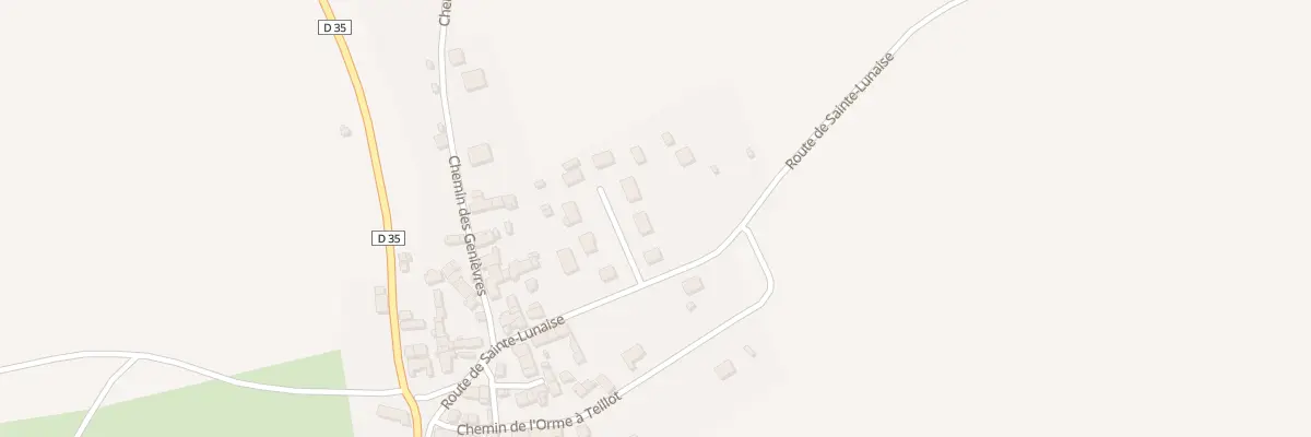 Plan du 1 Lot des Malcorps à Corquoy