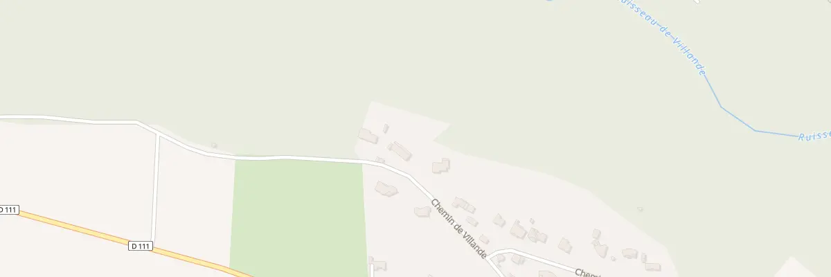 Plan du 24 Che de Villande à Villardonnel
