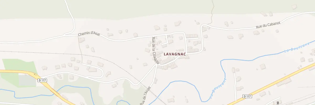 Plan du 120 Lavagnac à Puilaurens