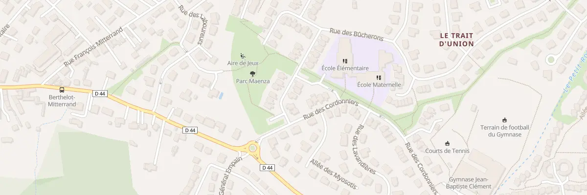Plan du 6 Rue des Forgerons à Bouffémont