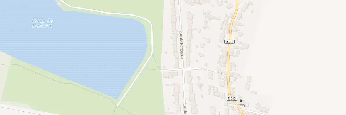 Plan du 23 Rue de Bordeaux à Arques