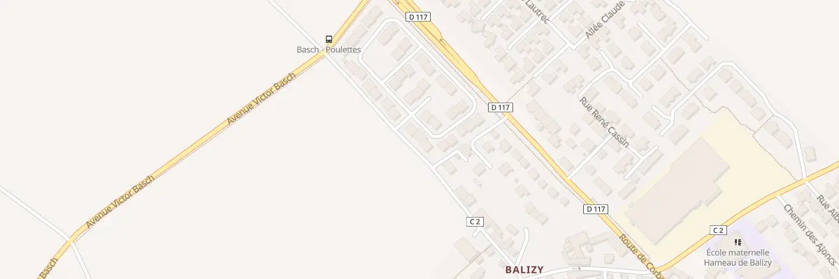 Plan du 18 Rue des Poulettes à Longjumeau
