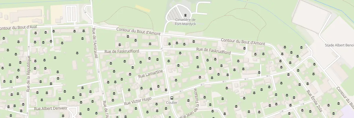 Plan du 36 Rue Raymond Coulier Fm à Dunkerque
