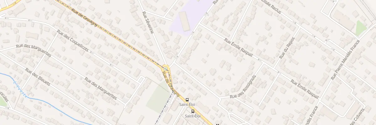 Plan du 6 Rue de la Montagne à Chilly-Mazarin