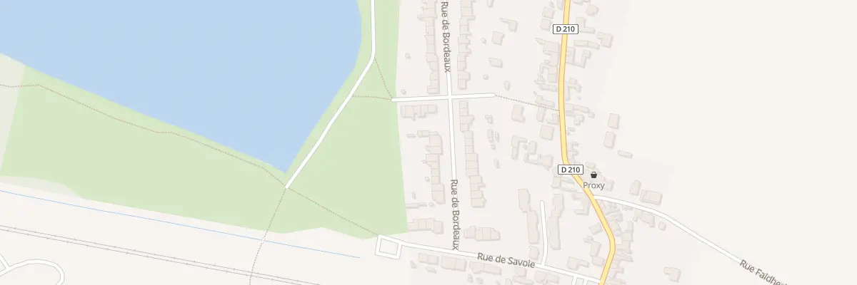 Plan du 17 Rue de Bordeaux à Arques