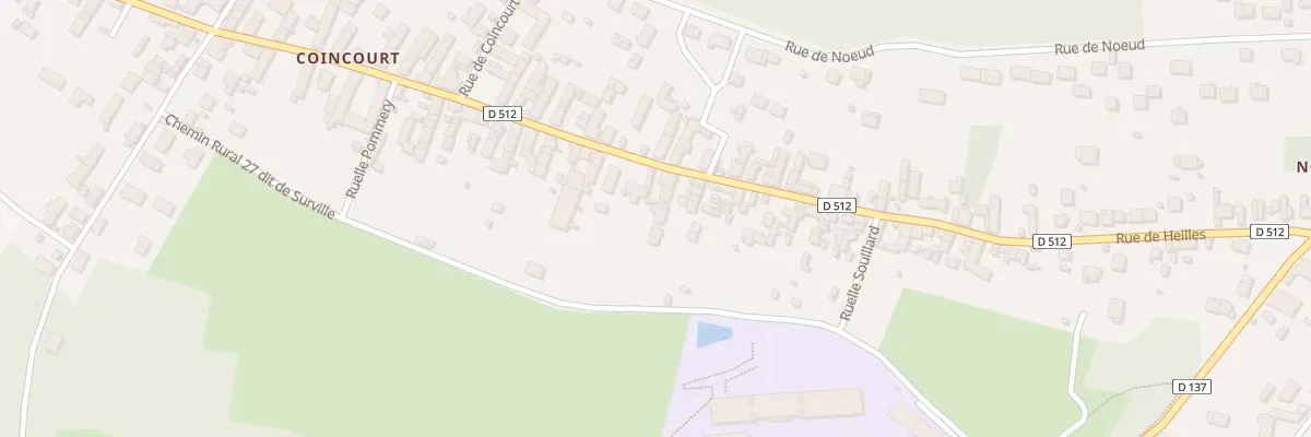 Plan du 75 Rue de Heilles à Mouy