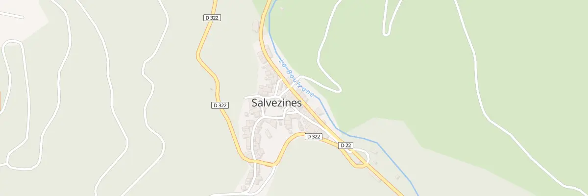 Plan du 22 Le Village à Salvezines