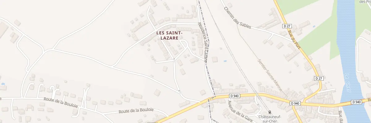 Plan du 27A Res Saint Lazare à Venesmes