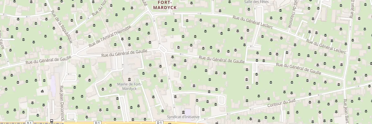 Plan du 51 Rue du General de Gaulle Fm à Dunkerque