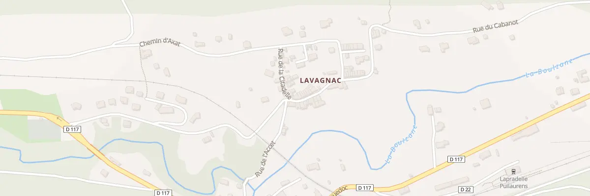 Plan du 113 Lavagnac à Puilaurens