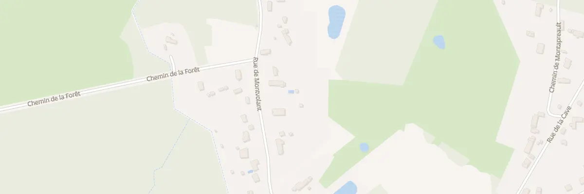 Plan du 23 Rue de Montvolant à Nibelle