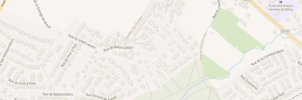Plan du 21 Rue de Ballainvilliers à Longjumeau
