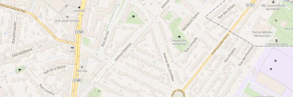 Plan du 7 Rue Louis Gaudry à Antony
