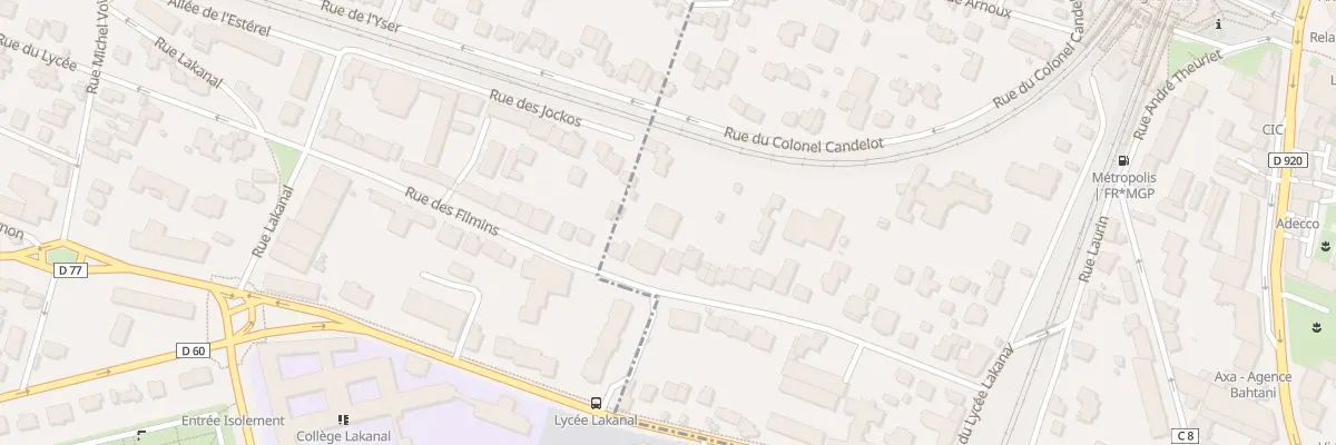 Plan du 32 Rue Auguste Demmler à Bourg-la-Reine