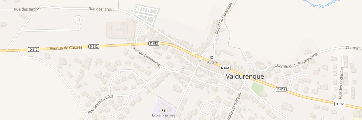 Plan du 5 Rue de l’Étoile à Valdurenque