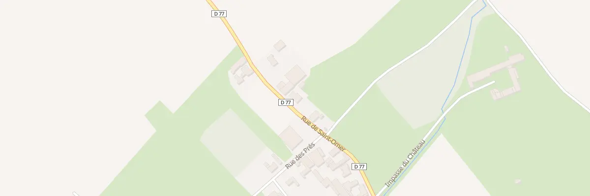 Plan du 8 Rue de Saint-omer à Febvin-Palfart