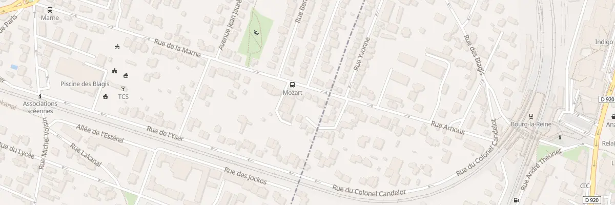 Plan du 78 Rue de la Marne à Sceaux