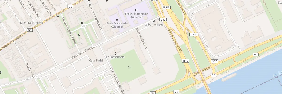 Plan du 68 Rue Pierre Boudou à Asnières-sur-Seine
