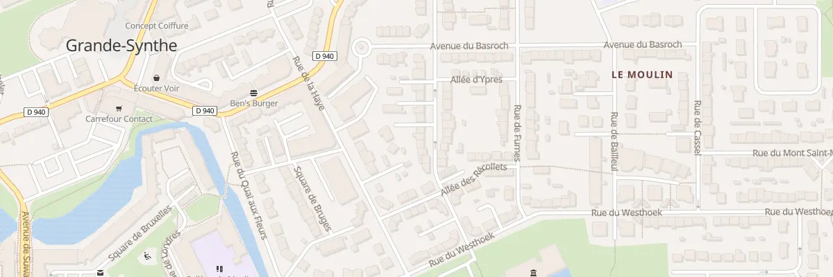 Plan du 20 Rue de Bourbourg à Grande-Synthe