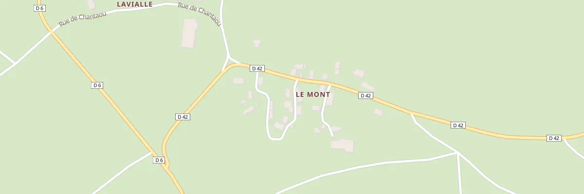 Plan du 5087 Le Mont à Saint-Martin-Cantalès