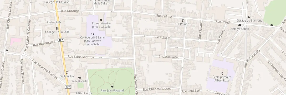 Plan du 131 Rue Vulfran Warmé à Amiens