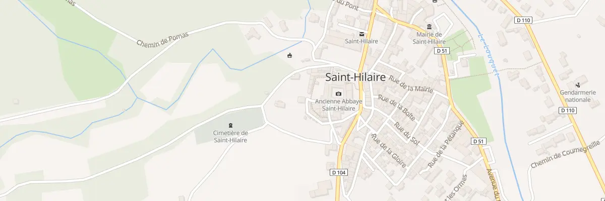 Plan du 2 Pl du Fort à Saint-Hilaire