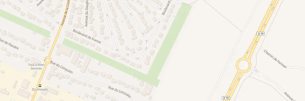 Plan du 110 Bd de France à Brétigny-sur-Orge