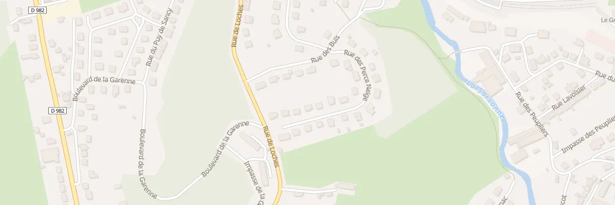 Plan du 14 Rue des Perce-Neige à Ussel