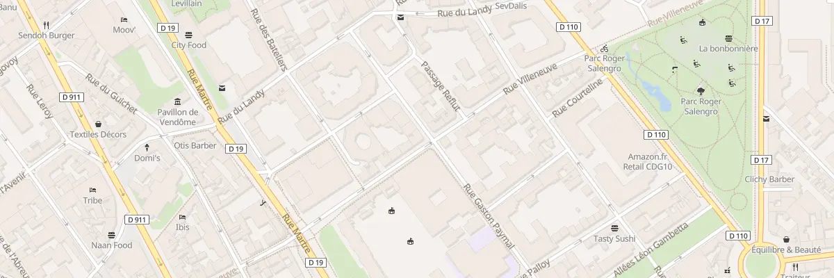 Plan du 33 Rue Villeneuve à Clichy