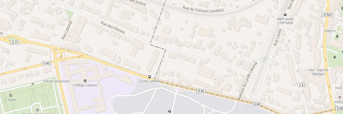 Plan du 29 Rue Auguste Demmler à Bourg-la-Reine