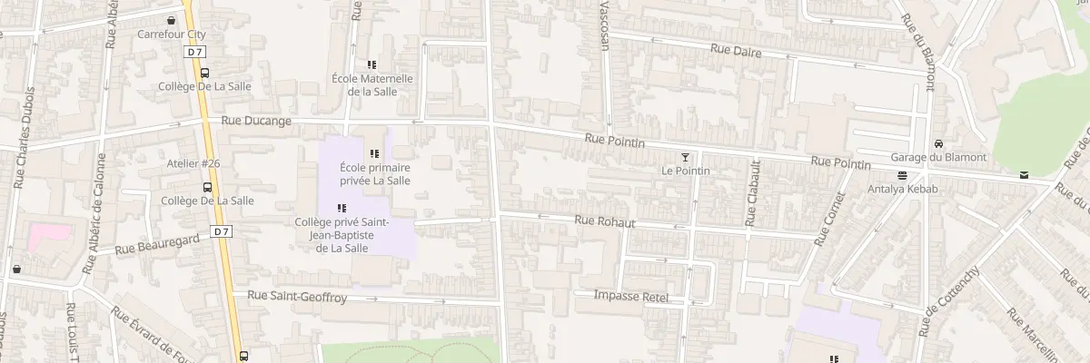 Plan du 111 Rue Vulfran Warmé à Amiens