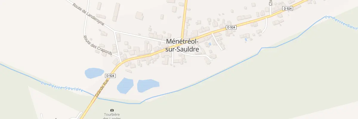 Plan du 1 Pl de l’Eglise à Ménétréol-sur-Sauldre