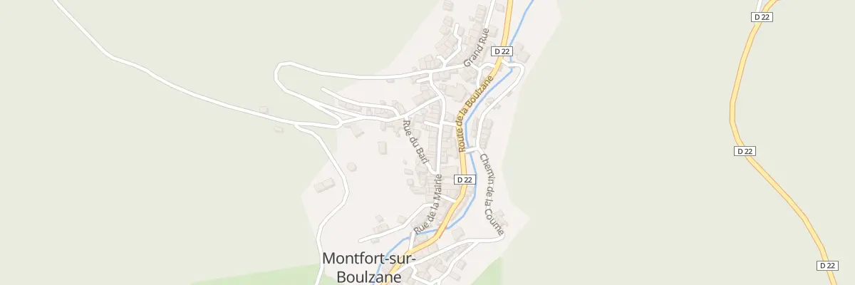 Plan du 52 Gr Grand Rue à Montfort-sur-Boulzane