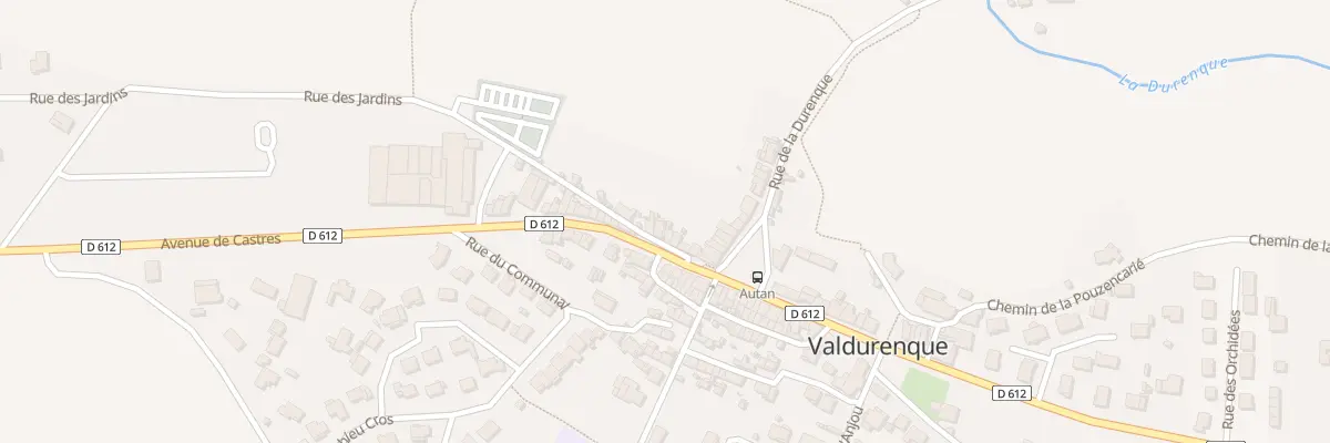 Plan du 6 Rue des Jardins à Valdurenque