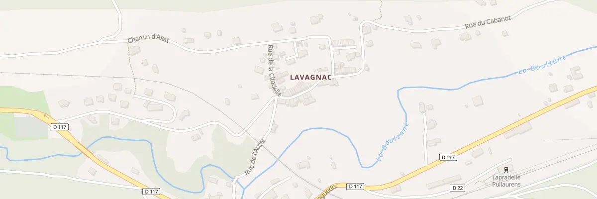 Plan du 145 Lavagnac à Puilaurens