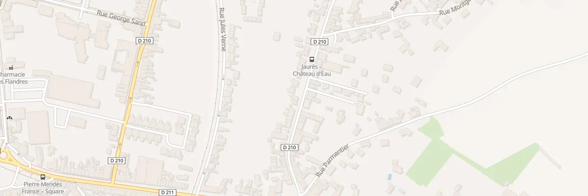 Plan du 31 Rue Jean Jaurès à Arques