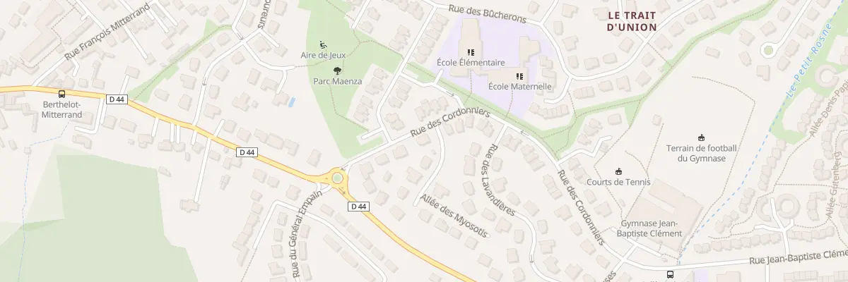 Plan du 8 Rue des Cordonniers à Bouffémont