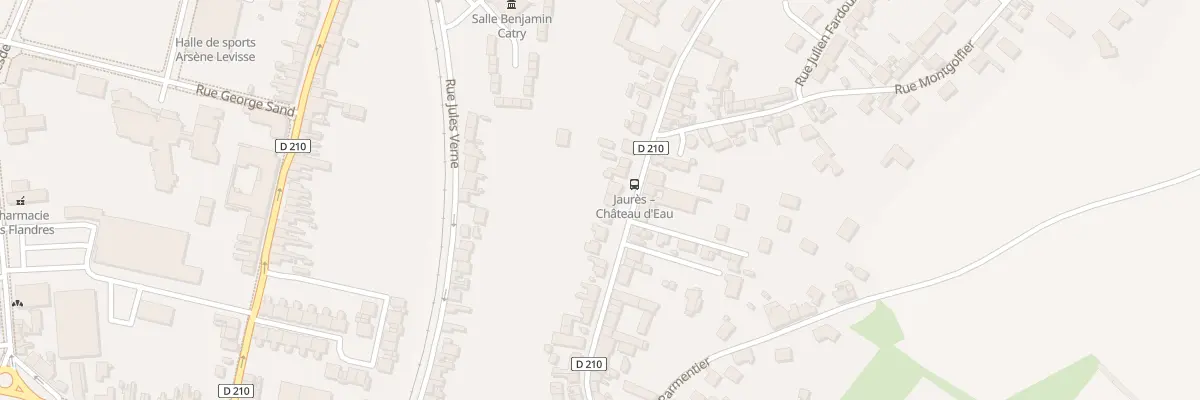 Plan du 31D Rue Jean Jaurès à Arques