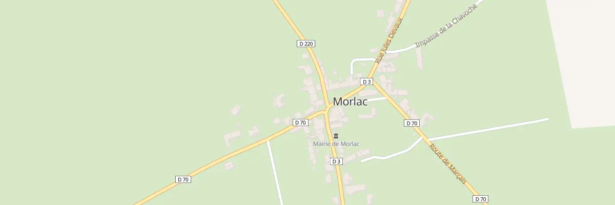 Plan du 54 Le Bourg à Morlac