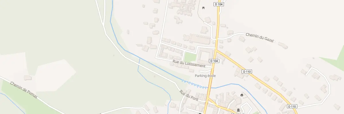 Plan du 6 Rue du Lotissement à Saint-Hilaire