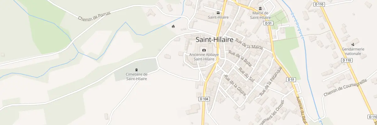 Plan du 234 Le Village à Saint-Hilaire