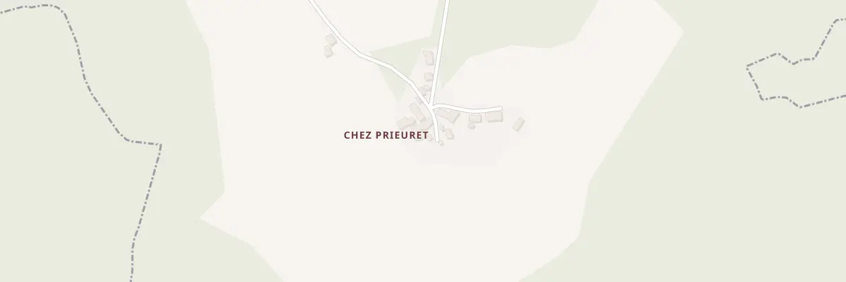 Plan du 10 Chez Prieuret à Magnat-l’Étrange