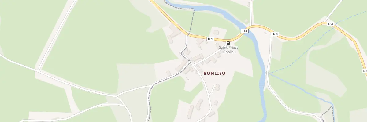 Plan du 5110 Bonlieu à Saint-Priest