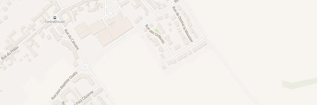 Plan du 86 Rue des Orfèvres à Ercuis