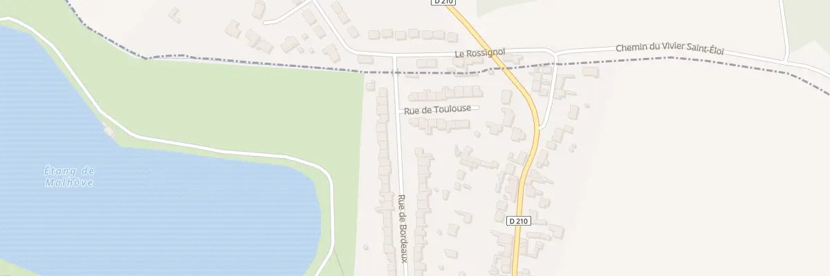 Plan du 2 Rue de Toulouse à Arques