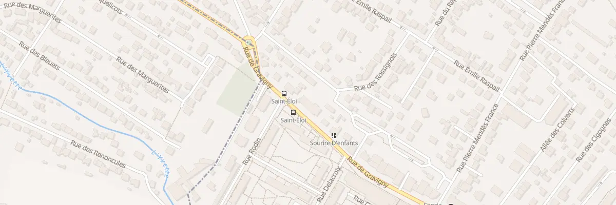 Plan du 55 Rue de Gravigny à Chilly-Mazarin