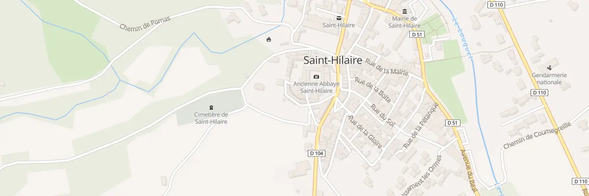 Plan du 235 Le Village à Saint-Hilaire