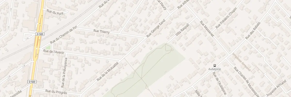 Plan du 3 Rue de la Mutualité à Antony